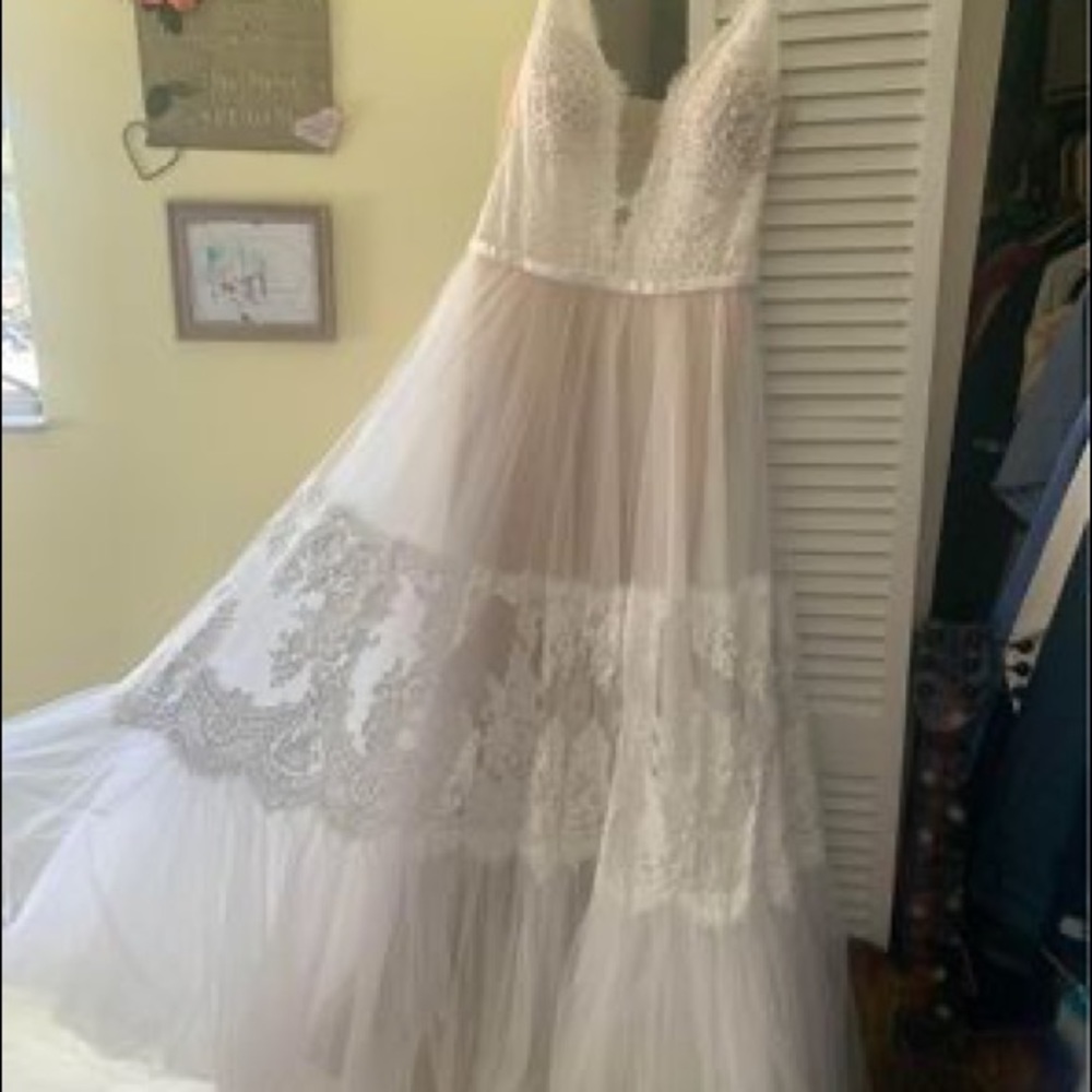 Boho Style Wedding Dress